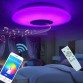 Plafoniera LED dimabila RGB cu difuzor bluetooth si telecomanda 24W