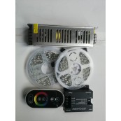 Kit banda LED RGB 120 led/m 10m